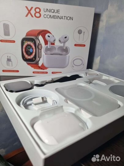Подарочный набор 6в1 Apple X8