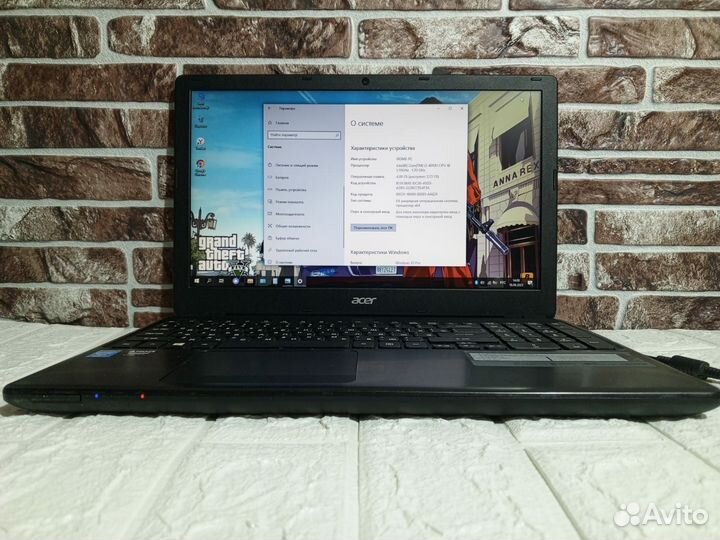 Производительный ноутбук Acer I3