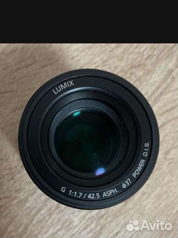 Объектив Panasonic lumix 42.5 f/1.7