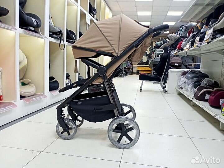 Коляска Прогулочная Carrello Bravo Plus Beige 2023