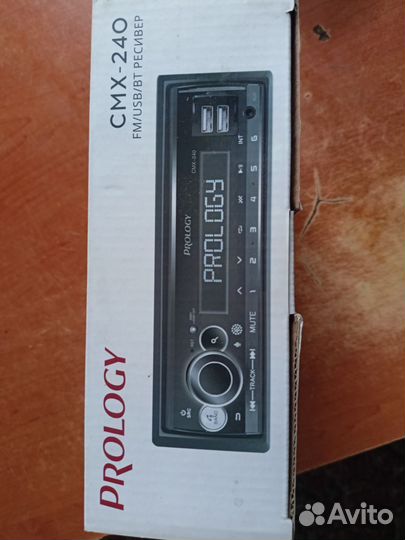 Магнитола prology cmx 240