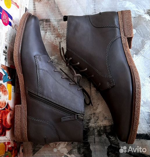 Ботинки tamaris.Германия.Оригинал.Кожа.Новые