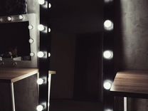 Зеркало с подсветкой гримерное в полный рост