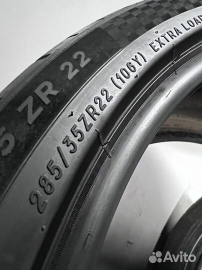 Michelin Pilot Sport 4 S 285/35 R22 и 315/30 R22