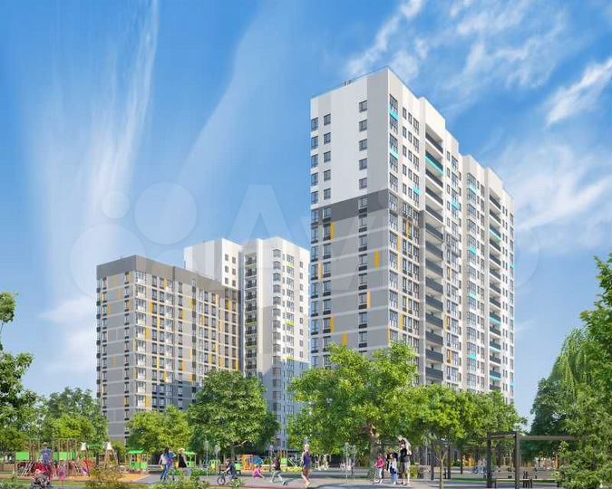 Квартира-студия, 32,5 м², 12/17 эт.