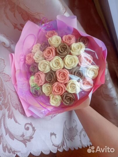 Шоколадные букеты, тюльпаны, наборы