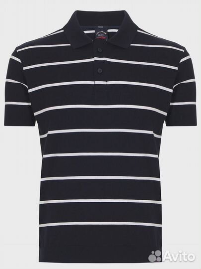 Поло хлопковое Paul & Shark