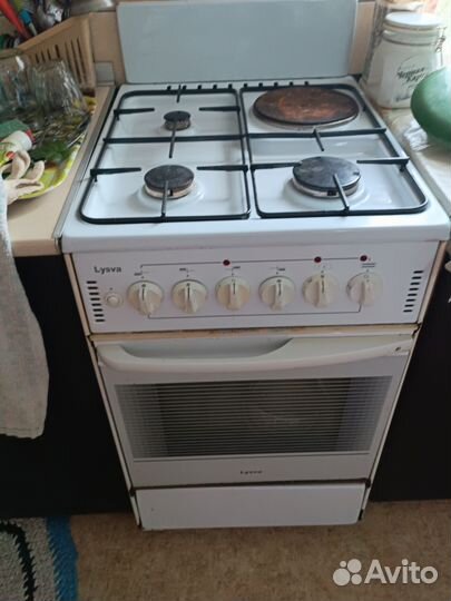 Электрогазовая плита