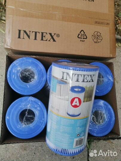 Картриджи для фильтров Intex