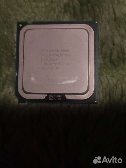 Процессор intel core 2 duo е8400 3.0GHZ