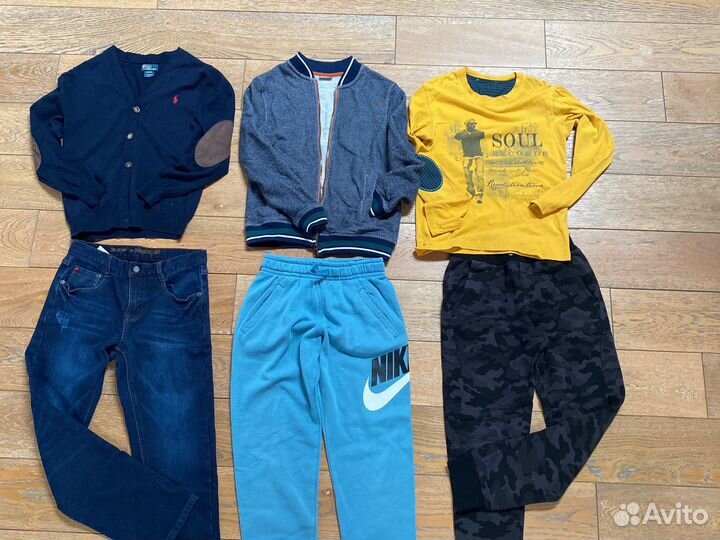 146 (до152) Одежда (много) для мальчика брендовая