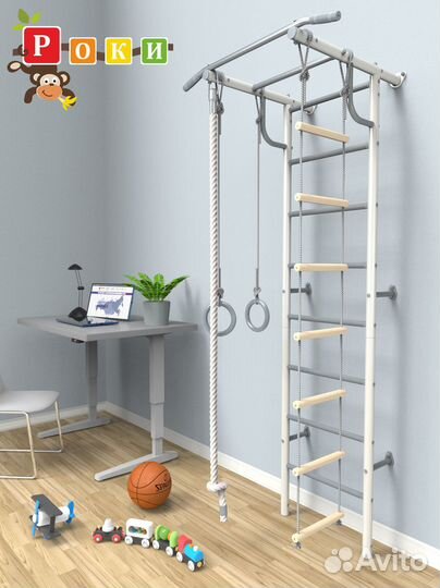 Шведская стенка Роки-2 со стационарным турником