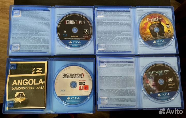 Игры ps4 новые и б/у