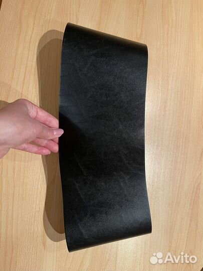 Ремень женский кожаный черный