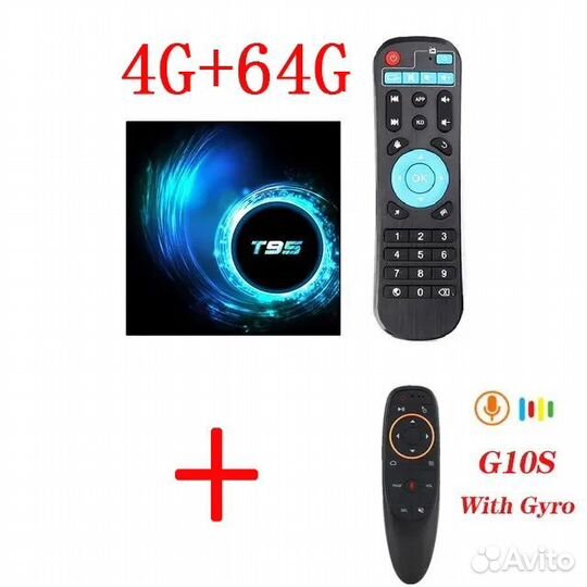 Смарт приставка тв - T95 4/64 GB