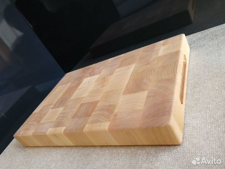 Торцевая разделочная доска береза 300*200*30