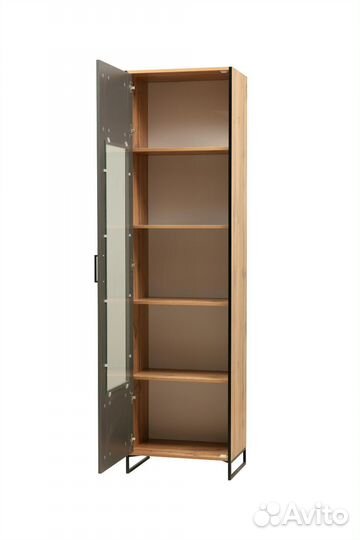 Шкаф витрина лофт