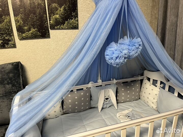 Бортики в детскую кроватку