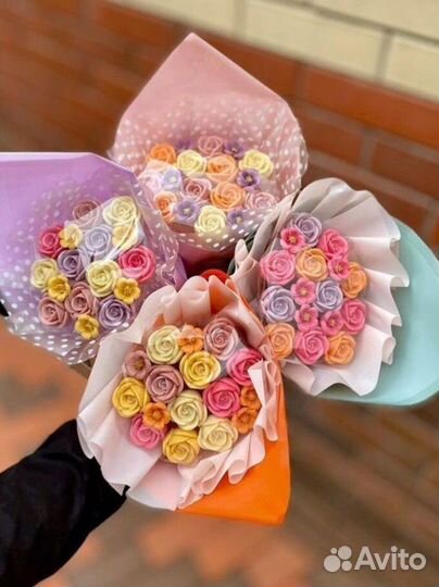 Цветы, букеты из бельгийского шоколада