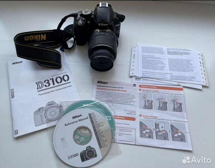 Фотоаппарат nikon d3100