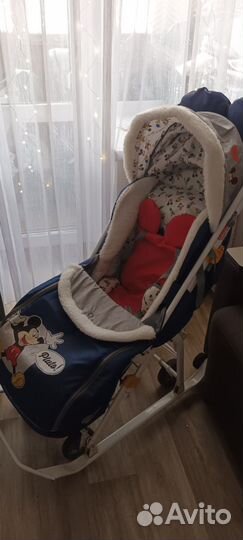 Санки коляска