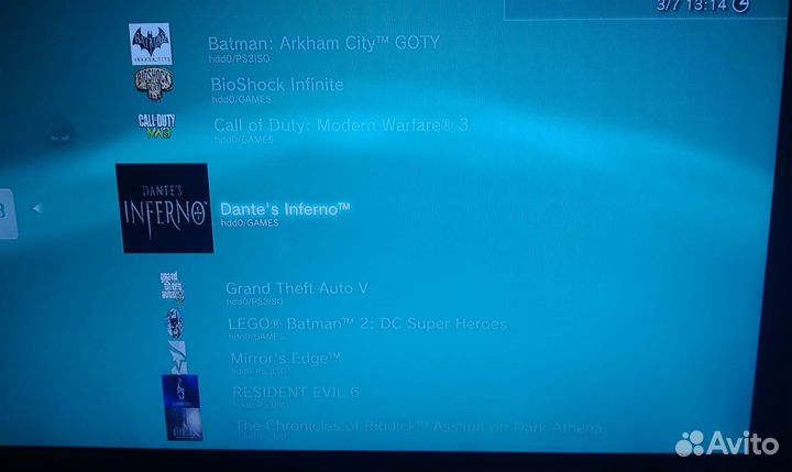 Sony PS3 прошитая