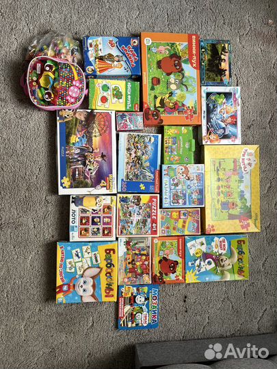 Пазлы и игры