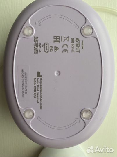 Молокоотсос avent электрический