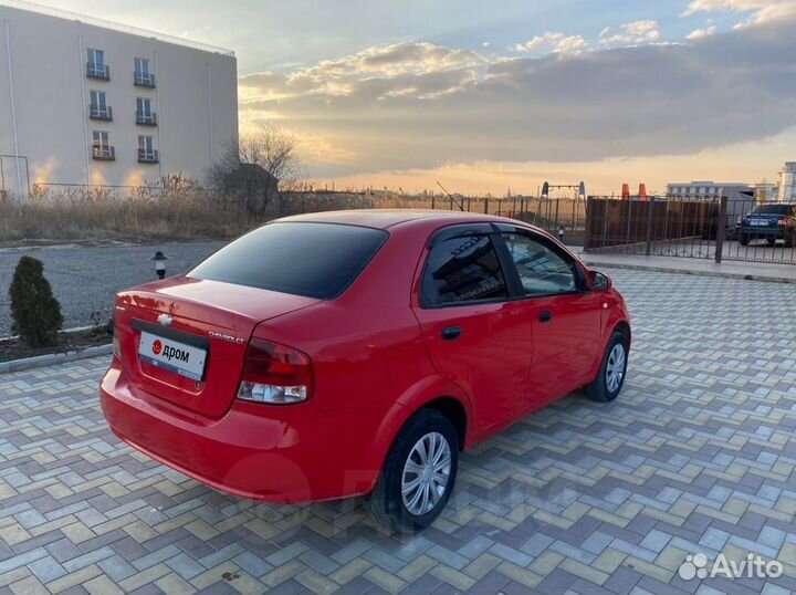 Дефлекторы боковых окон Chevrolet Aveo Седан (2