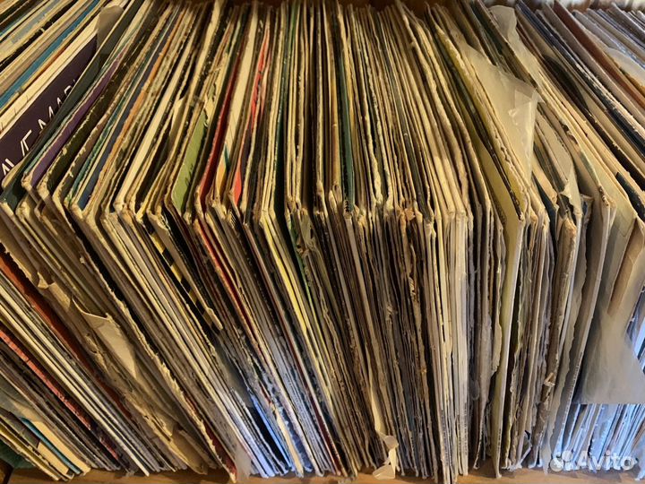 Грампластинки винил 80х, 90х СССР оптом почтой
