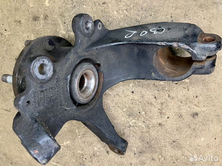 Ступица передняя подшипник кулак поворотный ford