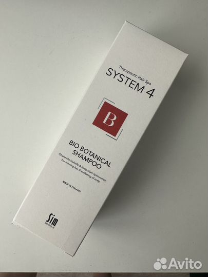 Шампунь против выпадения System 4, новый
