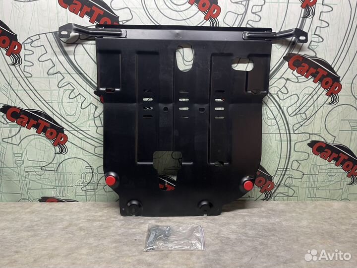 Защита двигателя и кпп sheriff hyundai Solaris