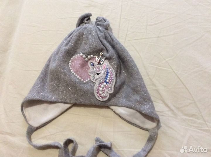 Шапка для девочки Dan&Dani 50шерсть меринос 50поли