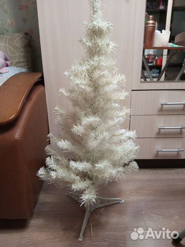 Елка искусственная белая 95 см