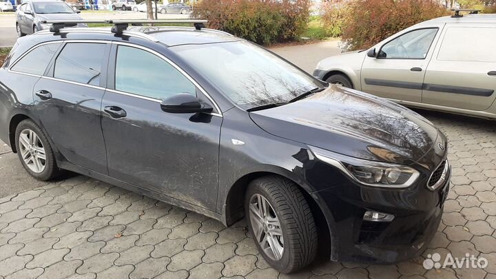 Багажник на крышу Kia Ceed универсал, крыло