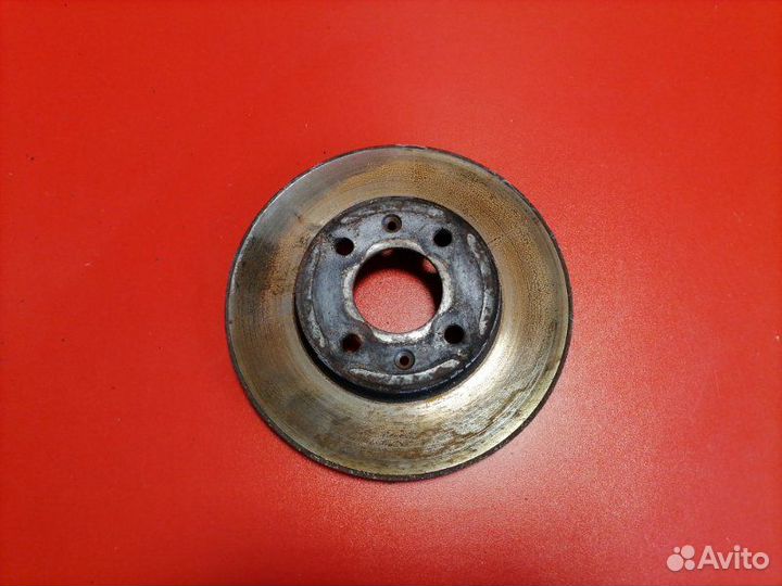 Тормозной диск передний Hyundai Solaris RB G4FC