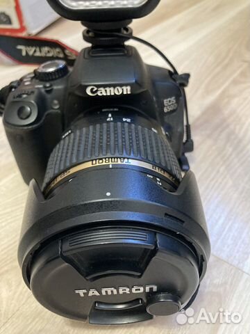 Canon eos650d + tamron 17-50 vc объявление продам