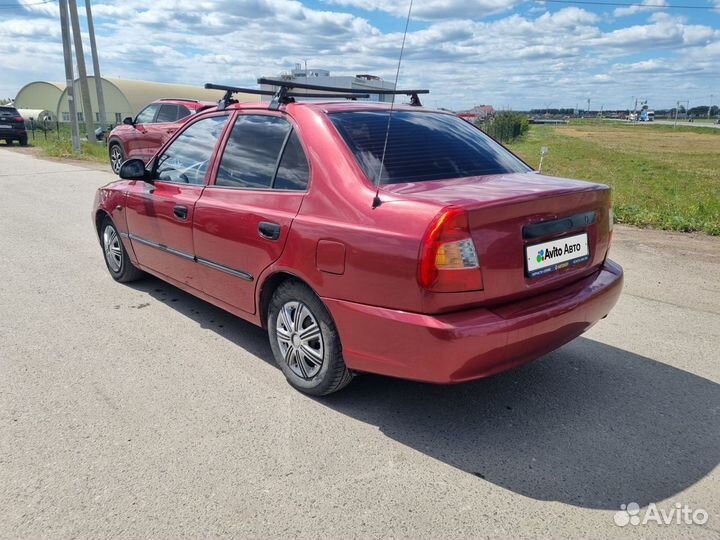 Hyundai Accent 1.5 МТ, 2006, 240 000 км