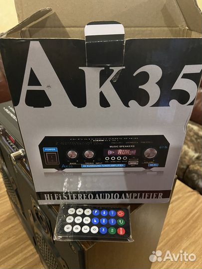 Комлект радиотехника и усилитель 3 в 1