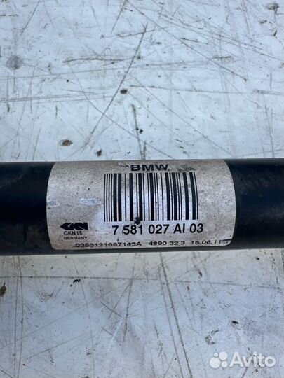 Привод задний левый Bmw 5-Series F10 N47D20C 2011