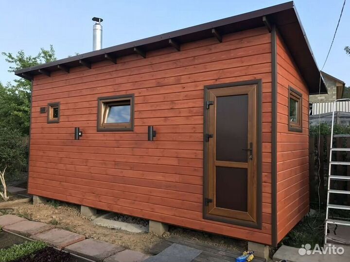 Баня 6х2.4под ключ