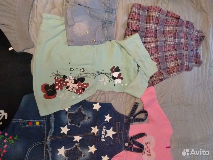Вещи пакетом на девочку 3-4 года