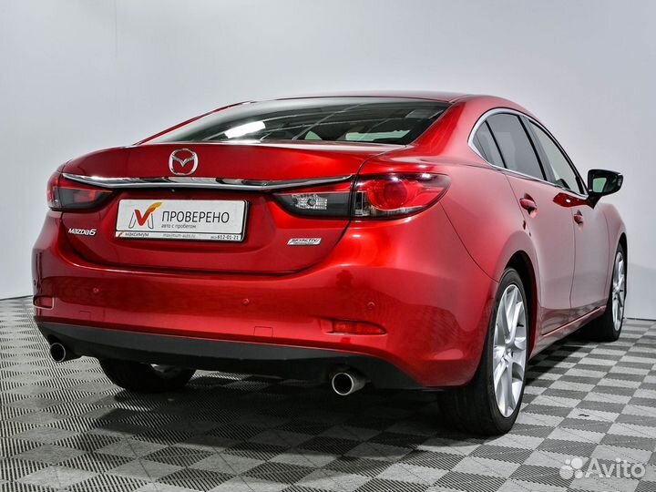 Mazda 6 2.5 AT, 2014, 117 614 км