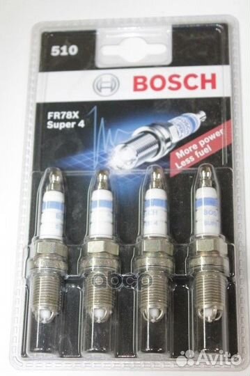 Свеча зажигания (4 шт.) 0242232802 Bosch