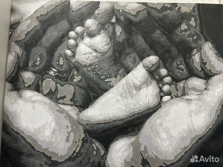 Картина акрил 30х40