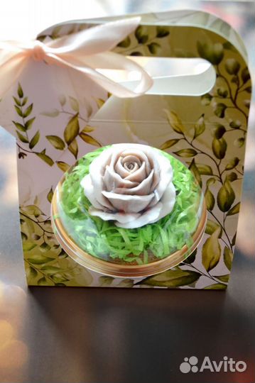 Мыло ручной работы розы
