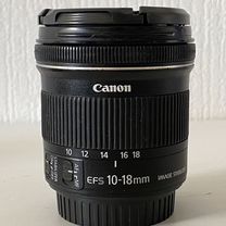 Canon 10-18 IS STM