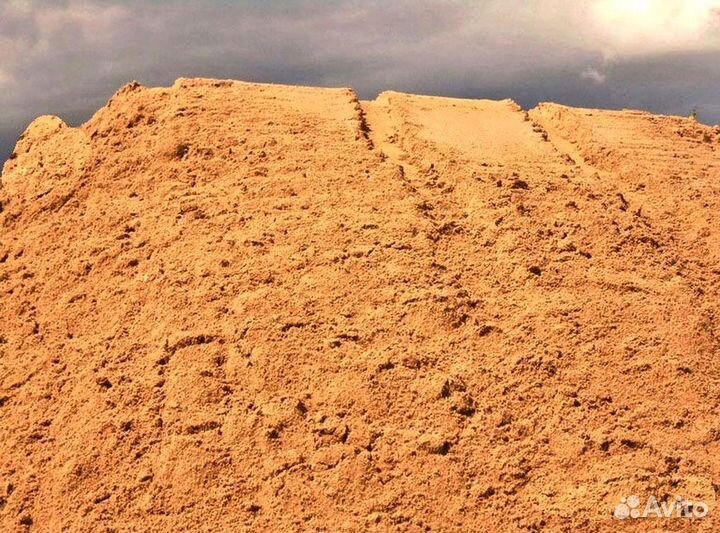 Песок с доставкой (карьерный, мытый)