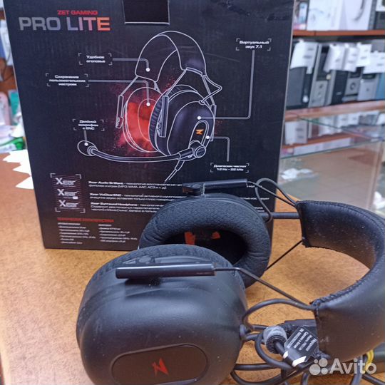 Наушники ZET Gaming PRO lite